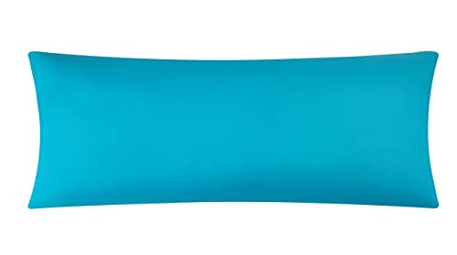 Evolive Microfiber Body Pillow Cover Replacement 21\"x 54\" with Zipper Closure
