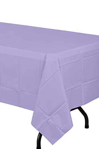 Premium Lavender Table Covers 12 Pack