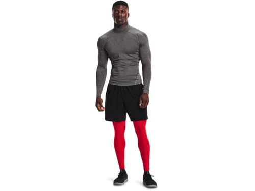Under Armour 1361586-600-LG HeatGear Men's Red Size LG Leggings
