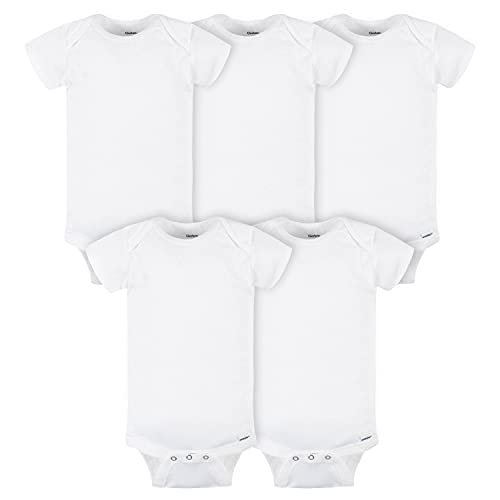 5-Pack Neutral Onesies, Soft & Safe