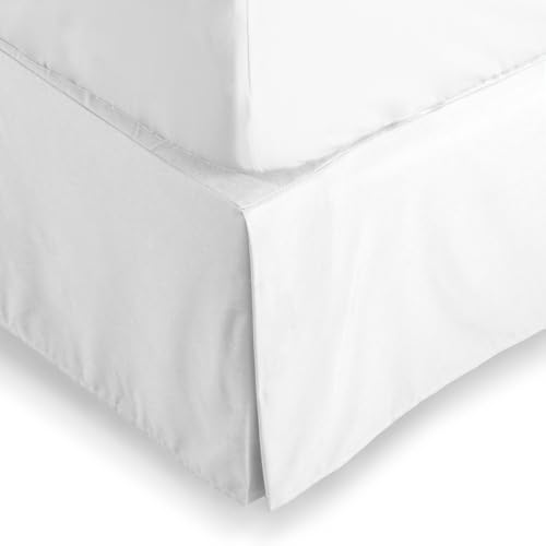 Bare Home Pleated Queen Bed Skirt - Easy Fit & Hypoallergenic