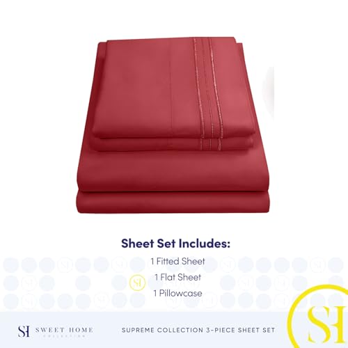 1800 Series Ultra-Soft Brushed Microfiber Sheet Set - Egyptian Quality Luxury Bedding