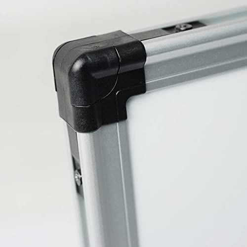 XBoard Double-Sided 36 x 24 Inch Magnetic Dry Erase Board Set - Wall Mounted 3' x 2' Reversible Whiteboard with 1 Dry Eraser & 3 Dry Erase Markers & 4 Push Pin Magnets