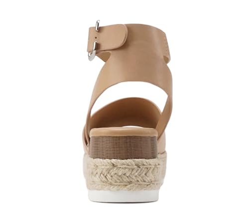 Soda Topic: Buckle Ankle Strap Espadrille Sandal