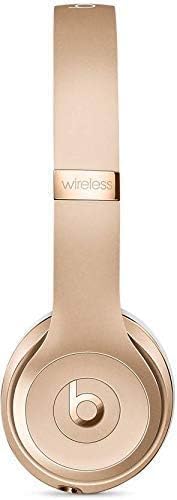 Beats Solo3 Wireless Headphones - On-Ear Bluetooth Headphone Matte Gold (Renewed)