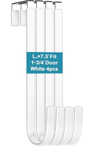 Mars-Rock 4Pc Over Door Hooks: Hang More