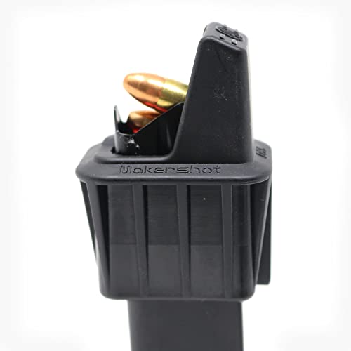 MakerShot Magazine Speed Loader Compatible with 9 mm - Mossberg MC2C LDMMC2C9B Black