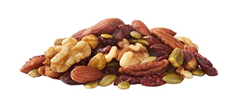 Amazon Brand - Happy Belly Dried Cranberries Nuts & Pepitas Trail Mix 42 Ounce