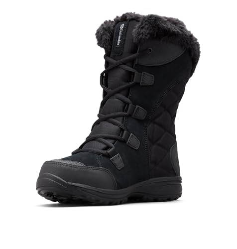 Columbia Ice Maiden II Women's Waterproof Insulated Winter Snow Boots Black