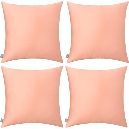 Thmyo Cotton Pillowcase: Comfortable Solid Decorative Throw Pillow Covers