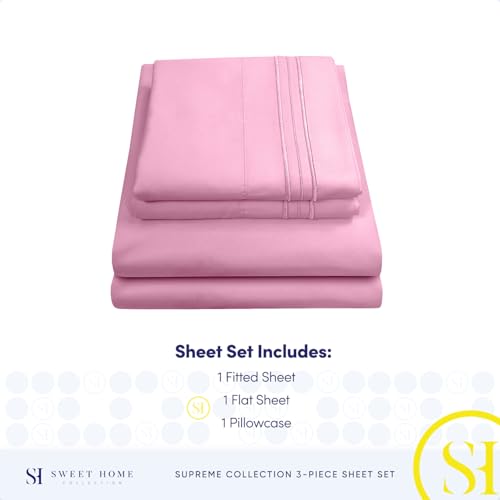 Sweet Home 1800 Thread Count Bed Sheets