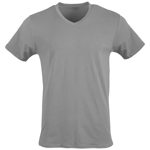 Gildan Men's V-Neck T-Shirts Multipack Assorted 2XL