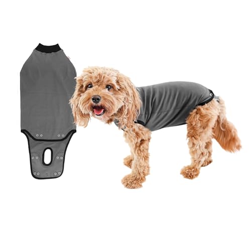 BellyGuard - After Surgery Dog Recovery Onesie Post Spay Neuter Body Suit for Male and Female Dogs Comfortable Cone Alternative for Large and Small Dogs Soft Cotton Covers Wound Stitches Large