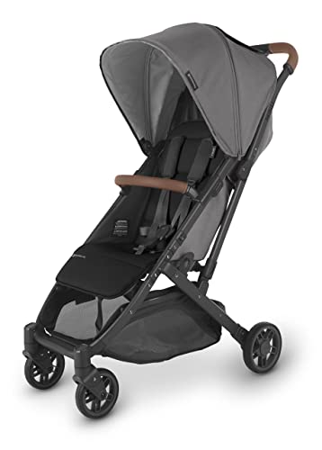 MINU V2 Stroller-Greyson (Charcoal m?lange/Carbon/Saddle Leather)