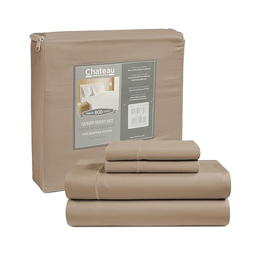 CHATEAU HOME COLLECTION 800 Thread Count Egyptian Cotton Sheets