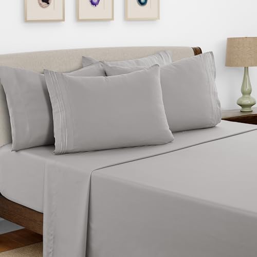 Lux Decor Queen 6PC Sheet Set 16" Deep Pockets