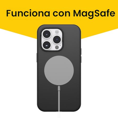 OtterBox SYMMETRY SERIES+ Antimicrobial Case with MagSafe for iPhone 14 Pro (ONLY) - BLACK