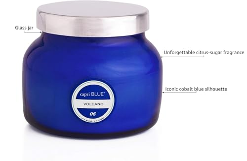Capri Blue Candle: 8oz Volcano Scented Candle