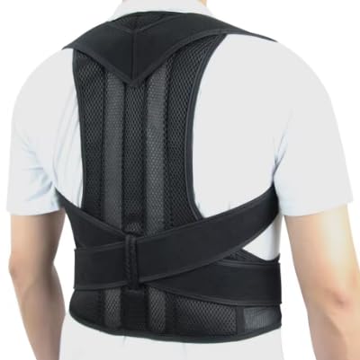 Back Brace Posture Corrector for Women and Men Back Lumbar Support Shoulder Posture Support for Improve Posture Provide and Back Pain Relief