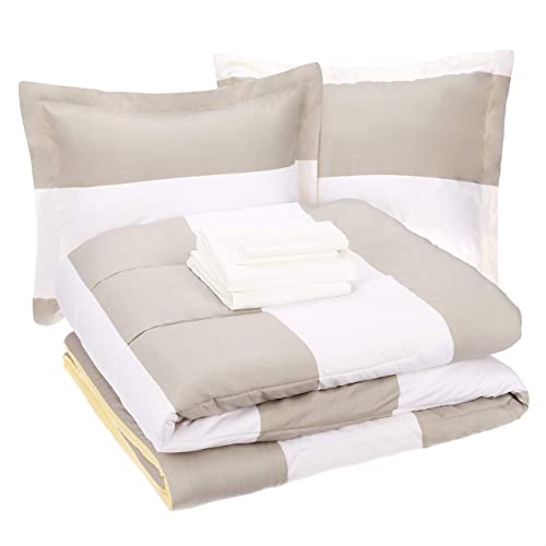 Microfiber 7-Piece Bedding Set