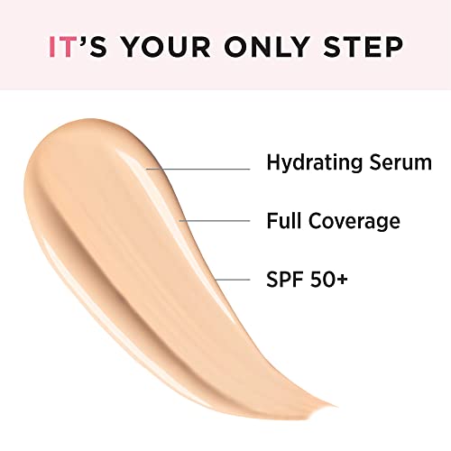It Cosmetics CC+ Cream SPF 50 (Light Medium) Full Coverage 1.08 Ounces