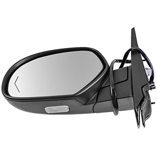 Mirror Power Folding Heated 11 Dot LED Turn Signal Driver Side LH for GM