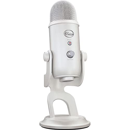 Logitech Blue Yeti Premium USB Gaming Microphone for Streaming Blue VO!CE