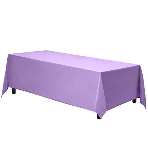 Gee Di Moda Lavender Table Cloth - Elegant & Heavy Duty