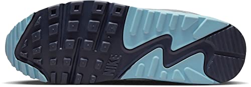 NIKE Air Zoom Structure 24 Men's Sneakers Blue Obsidian Worn In Pure Platinum 11 US