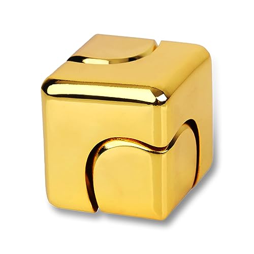 Fidget Spinner Toys Cube Adults Easter Basket Stuffers for Teens Metal EDC Cool Desk Gadgets Office Toys Small Anxiety Figette Sensory Toy ADHD Tool Fingears Figet Stress Valentine Gift for Boys