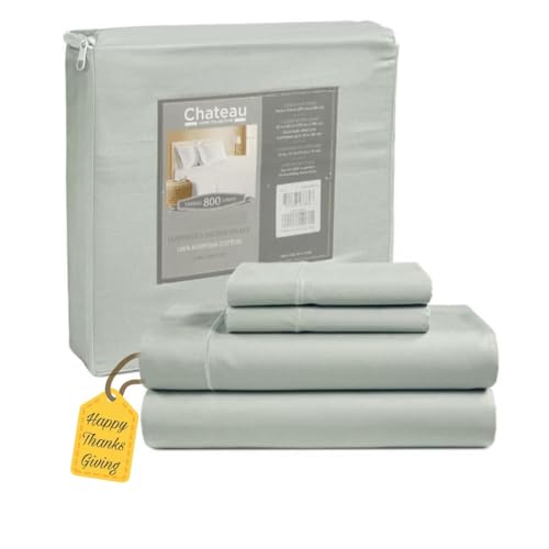CHATEAU HOME COLLECTION 800 Thread Count King Size Sheets Set