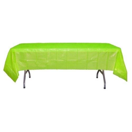 Lime Green Table Covers 12 Pack