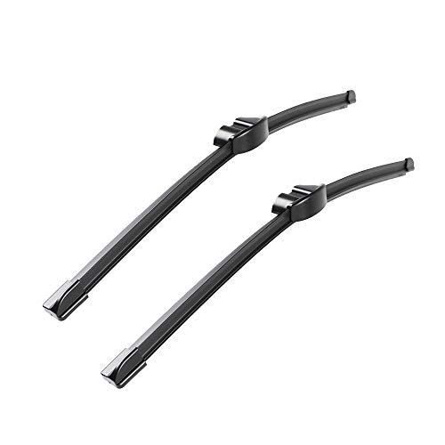 2 Wipers Factory Replacement For VW Volkswagen Touareg Porsche Cayenne 2008-2016 Original Equipment Windshield Wiper Blades Set - 26\"+26\" Side Lock (Set of 2) Not for J HOOK