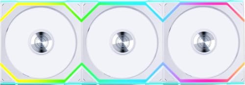 Lian Li - 12SL1W3W - Fan 12SL1W3W UNI FAN SL 120 Wireless RGB 120mm Fan 3 pcs pk White