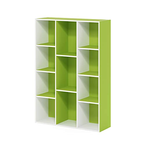 Furinno 11-Cube Reversible Shelf for Storage & Display