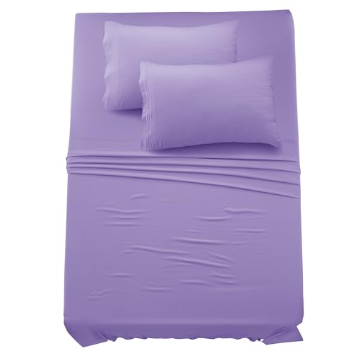 LDC LUX DECOR COLLECTION: Soft Brushed Microfiber Sheets for Comfort