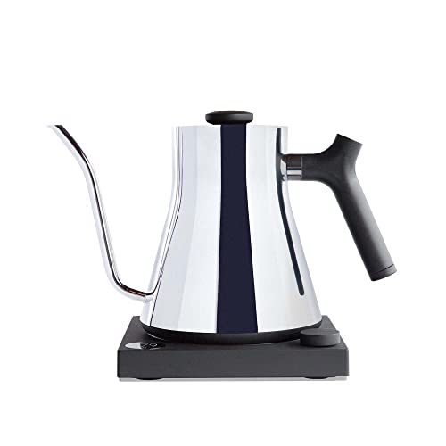 Fellow Stagg EKG Electric Gooseneck Kettle - Pour-Over Coffee and Tea Kettle - Stainless Steel Kettle Water Boiler