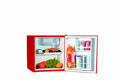 Frigidaire EFR115-RED 1.6 Cu Ft Compact Fridge for Office Dorm Room Mancave or RV Red