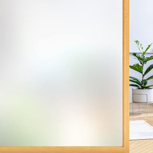 Frosted Window Film 35.4"x78.7": Privacy & Heat Block