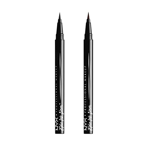 NYX Waterproof Liquid Eyeliner & Mascara: Long-Lasting Makeup