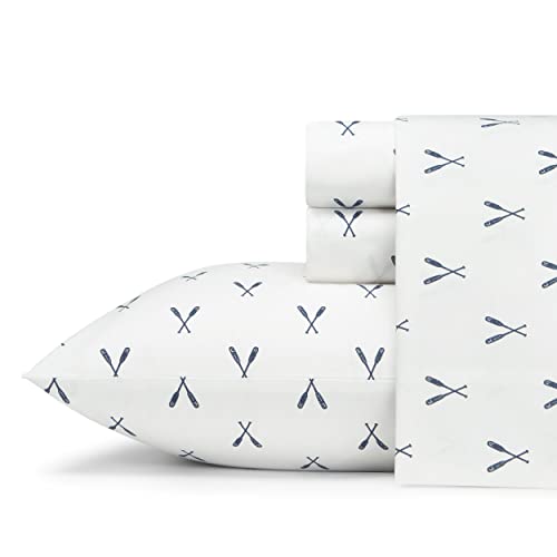 Eddie Bauer Cotton Percale Bedding: Crisp & Cool