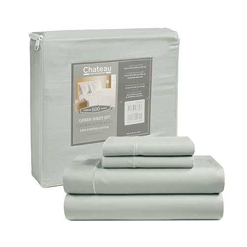 CHATEAU HOME COLLECTION 800 Thread Count Egyptian Cotton Sheets