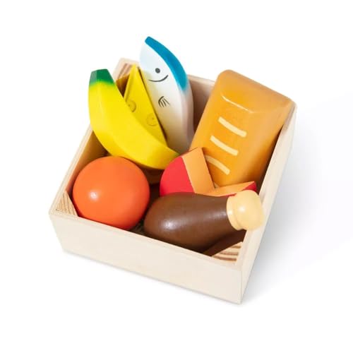 Deluxe Wooden Melissa Doug Food Groups Play Set