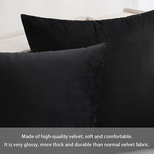 MIULEE Velvet Soft Throw Pillow Covers - 33% Off