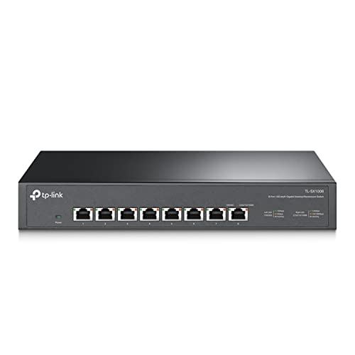 8-Port 10G Multi-GIGABIT Desktop/RACKMOUNT Switch