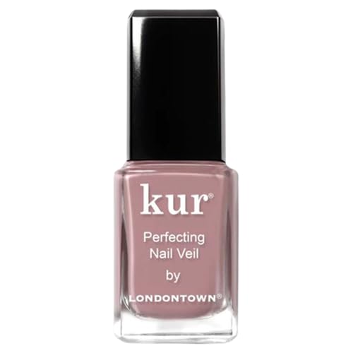 LONDONTOWN Perfecting Nail Veil #3 Enhancing Nail Care Color and Formula Violet Mauve Tint 0.4 fl. oz.