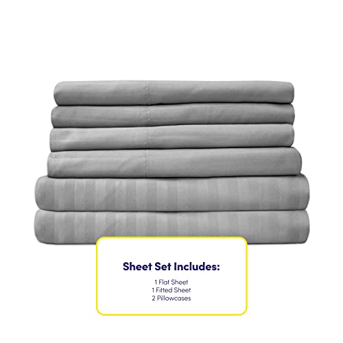 Sweet Home Collection 6 Piece Bed Sheets 1500 Supreme Microfiber Deep Pocket Set - Cozy & Secure Twin