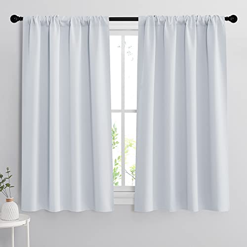 RYB HOME Blackout Curtains for Bedroom - 85-95% Sunlight Blockage
