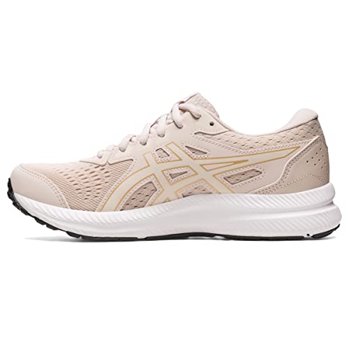 ASICS Women's Gel-Contend 8 Running Shoes 12 Mineral Beige/Cream