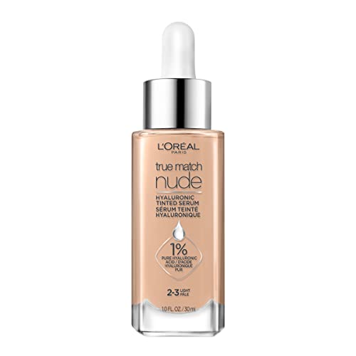 L'Oreal Paris True Match Nude Hyaluronic Tinted Serum The 1st Tinted serum with 1% Hyaluronic acid